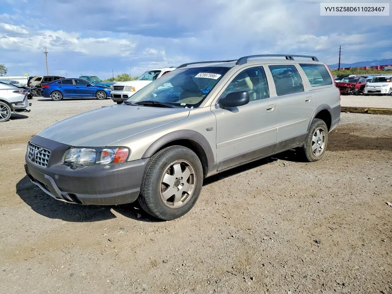 2001 Volvo V70 Xc VIN: YV1SZ58D611023467 Lot: 52897986