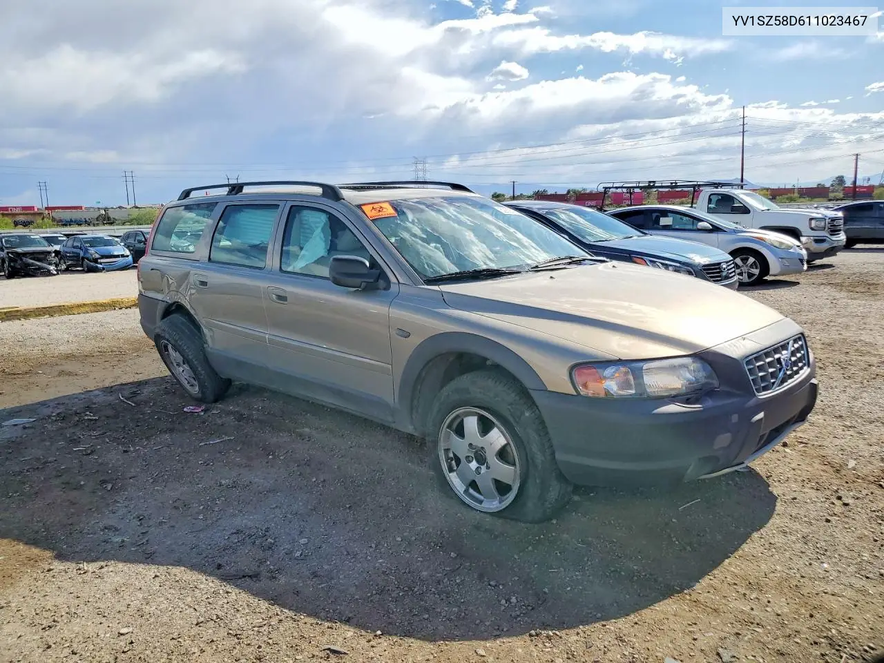2001 Volvo V70 Xc VIN: YV1SZ58D611023467 Lot: 52897986