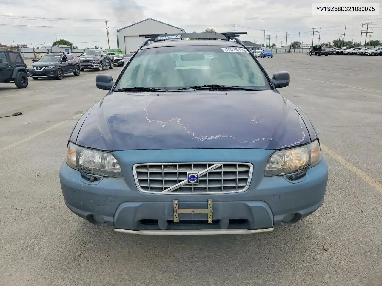 2002 Volvo V70 Xc VIN: YV1SZ58D321080095 Lot: 55890176