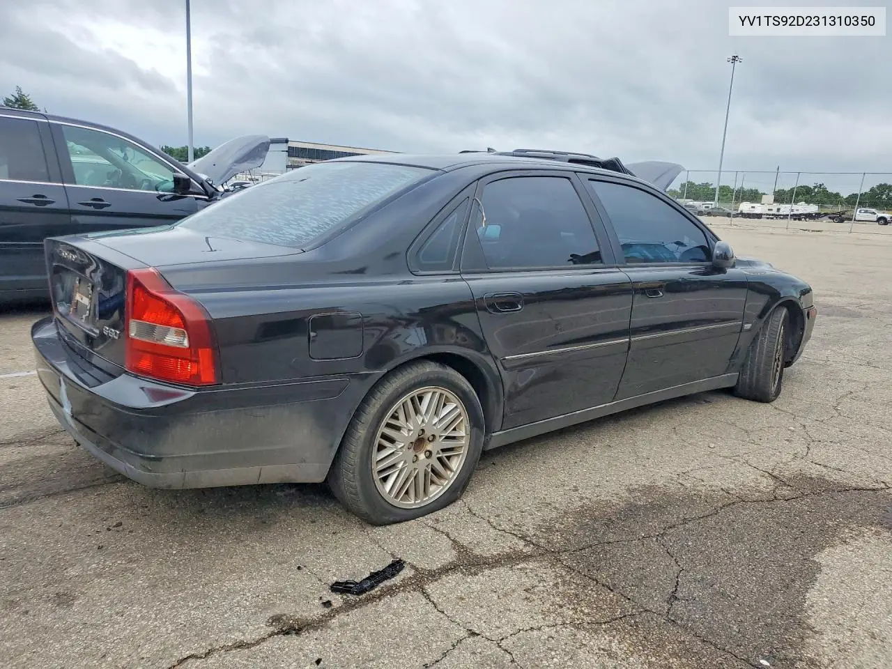 2003 Volvo S80 VIN: YV1TS92D231310350 Lot: 52500506