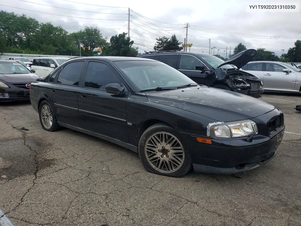 2003 Volvo S80 VIN: YV1TS92D231310350 Lot: 52500506