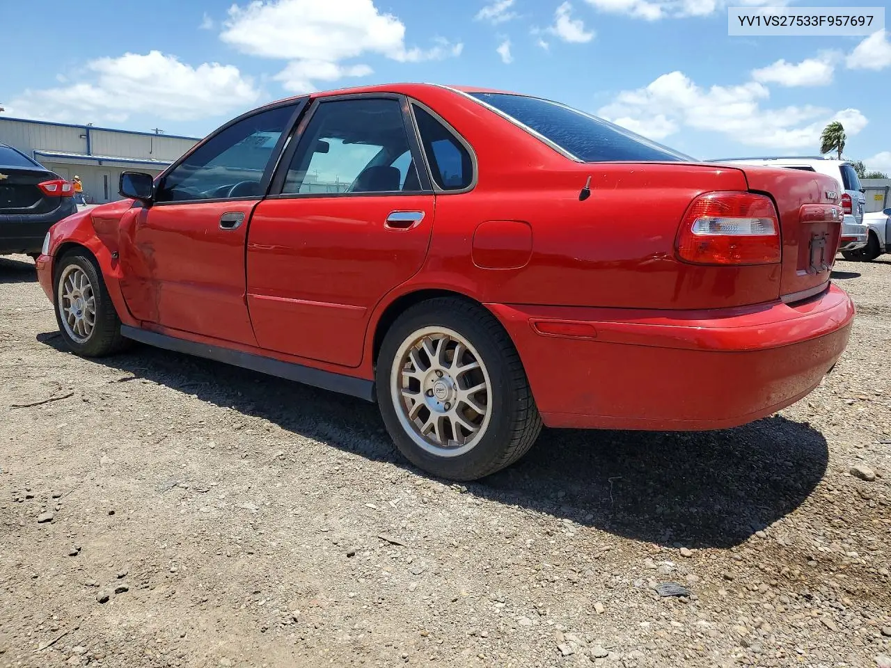 2003 Volvo S40 1.9T VIN: YV1VS27533F957697 Lot: 57928946