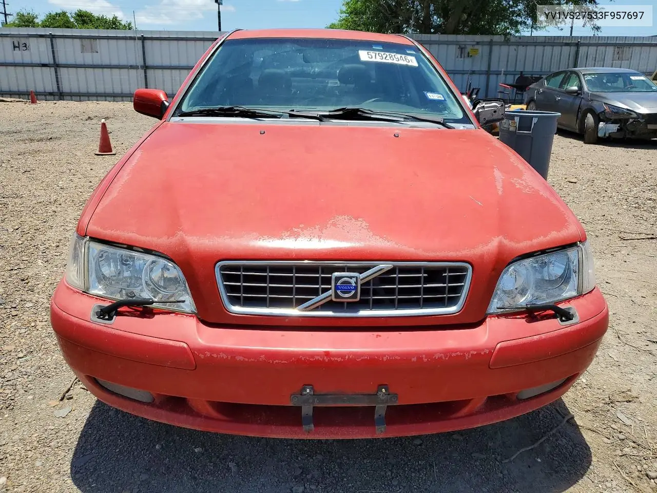 2003 Volvo S40 1.9T VIN: YV1VS27533F957697 Lot: 57928946
