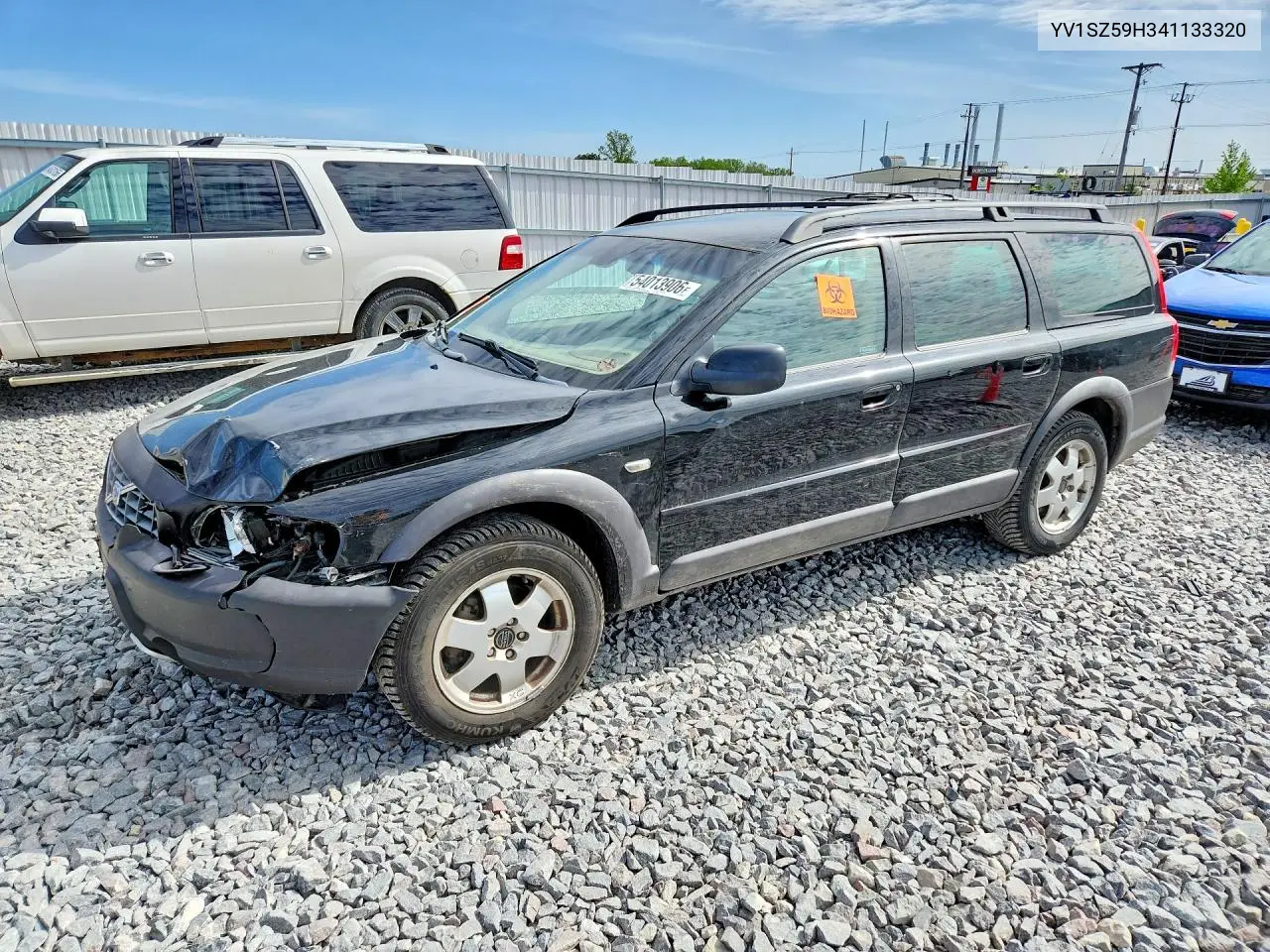 2004 Volvo Xc70 VIN: YV1SZ59H341133320 Lot: 54013906