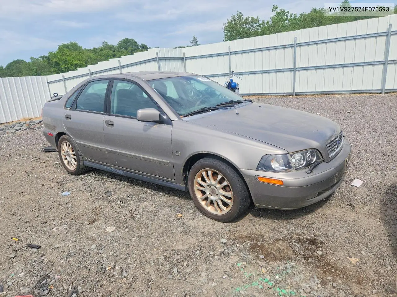 2004 Volvo S40 1.9T VIN: YV1VS27524F070593 Lot: 55698096