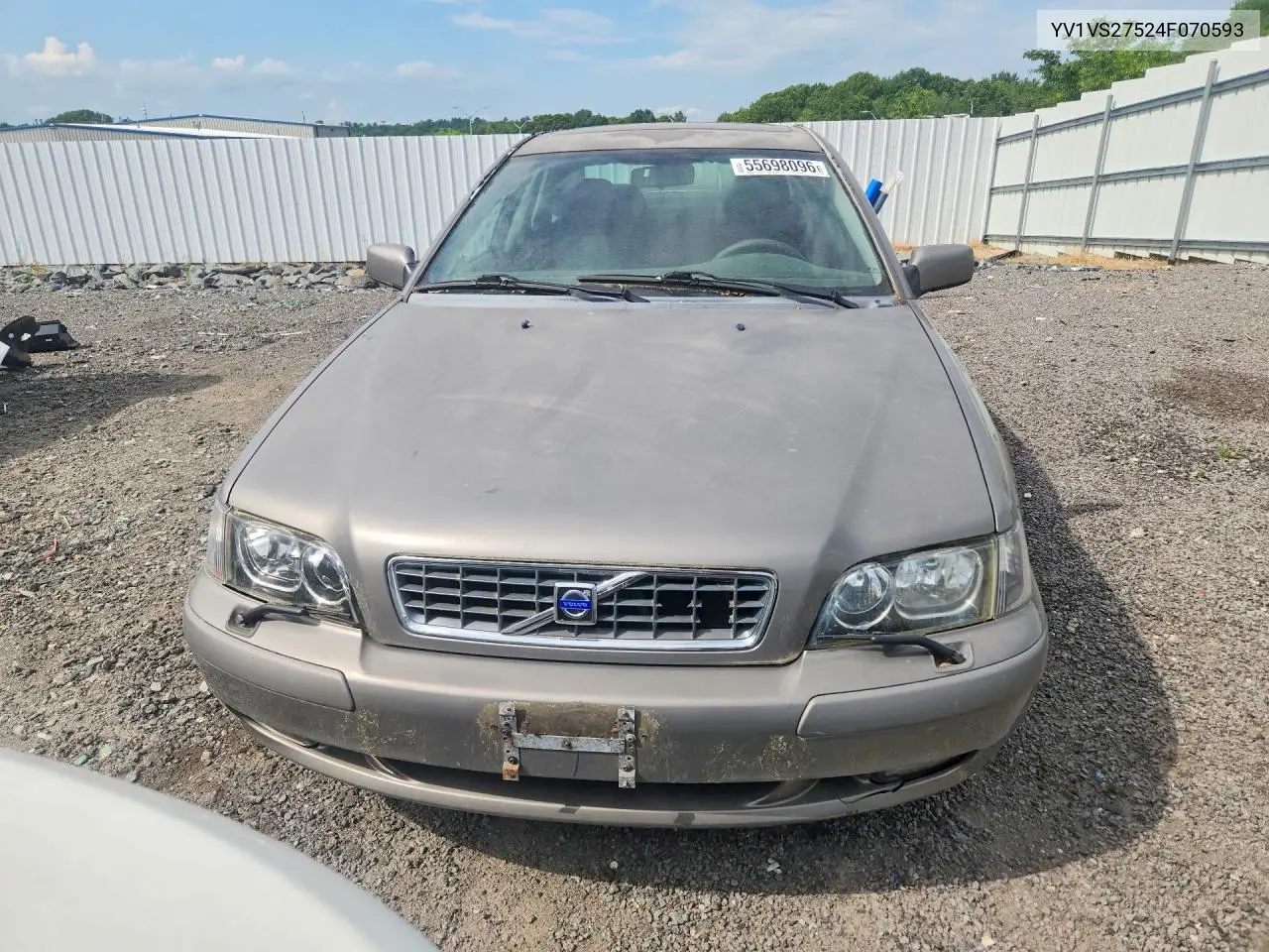 2004 Volvo S40 1.9T VIN: YV1VS27524F070593 Lot: 55698096