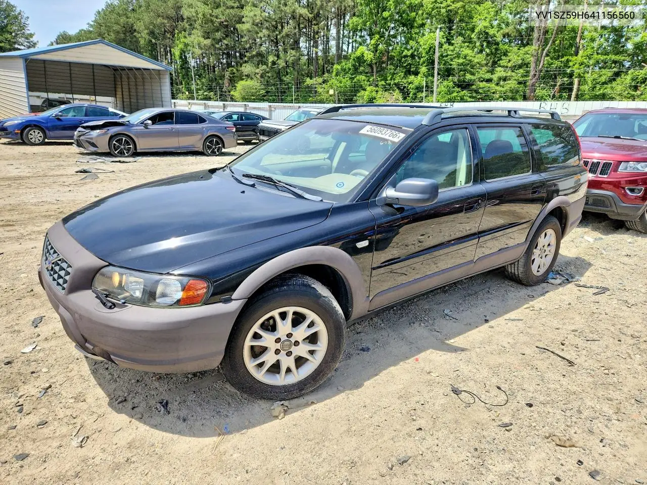 2004 Volvo Xc70 VIN: YV1SZ59H641156560 Lot: 56093766