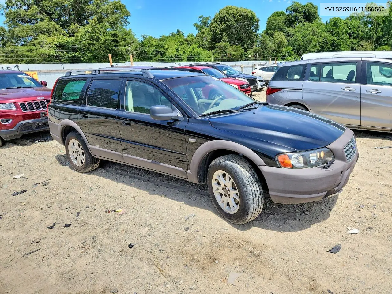 2004 Volvo Xc70 VIN: YV1SZ59H641156560 Lot: 56093766