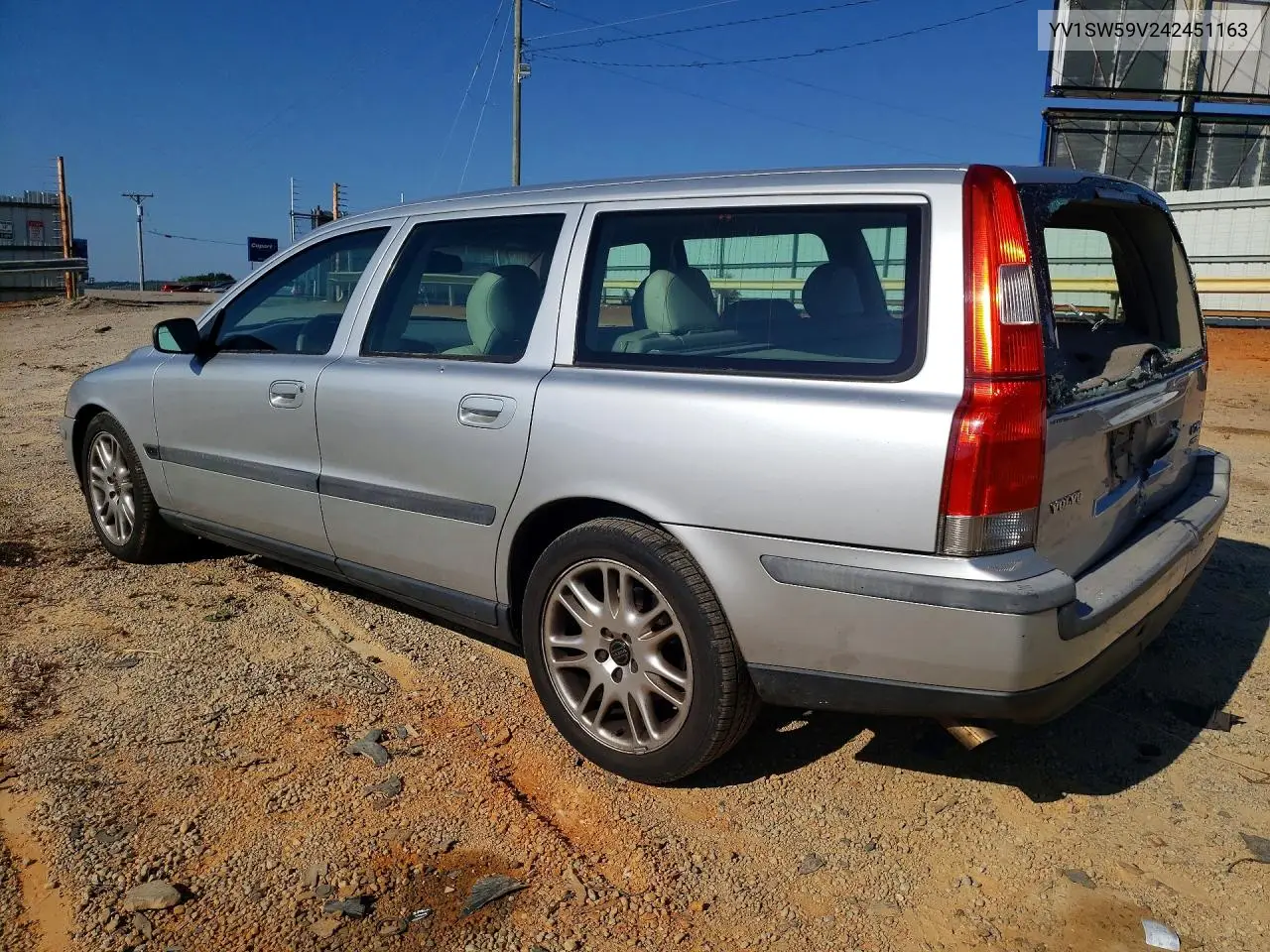 2004 Volvo V70 Fwd VIN: YV1SW59V242451163 Lot: 57047706