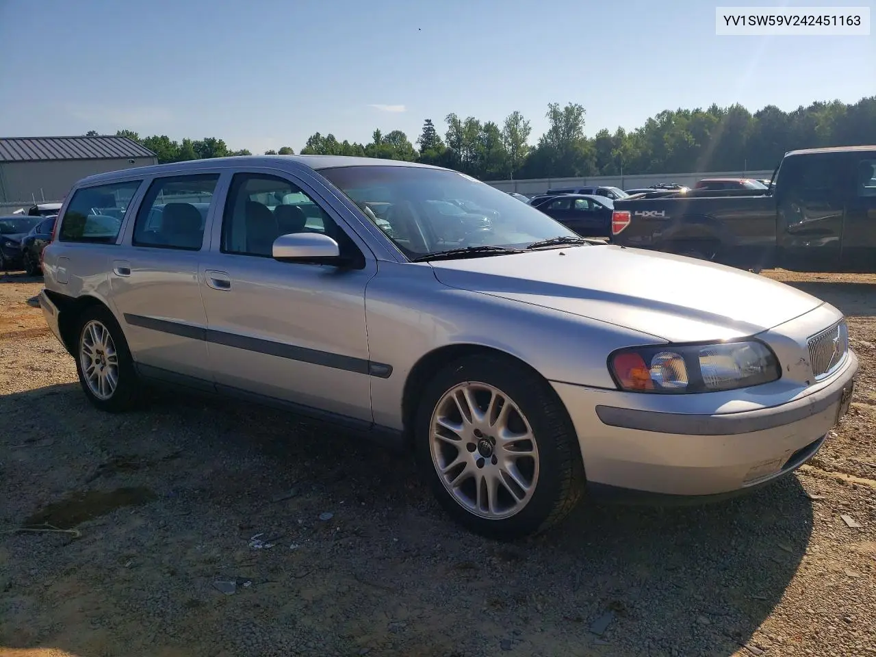 2004 Volvo V70 Fwd VIN: YV1SW59V242451163 Lot: 57047706