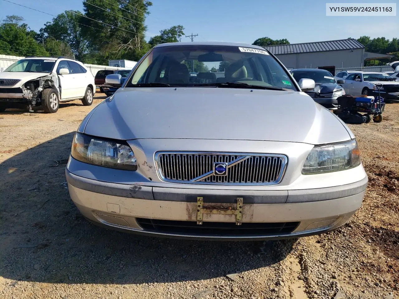 2004 Volvo V70 Fwd VIN: YV1SW59V242451163 Lot: 57047706