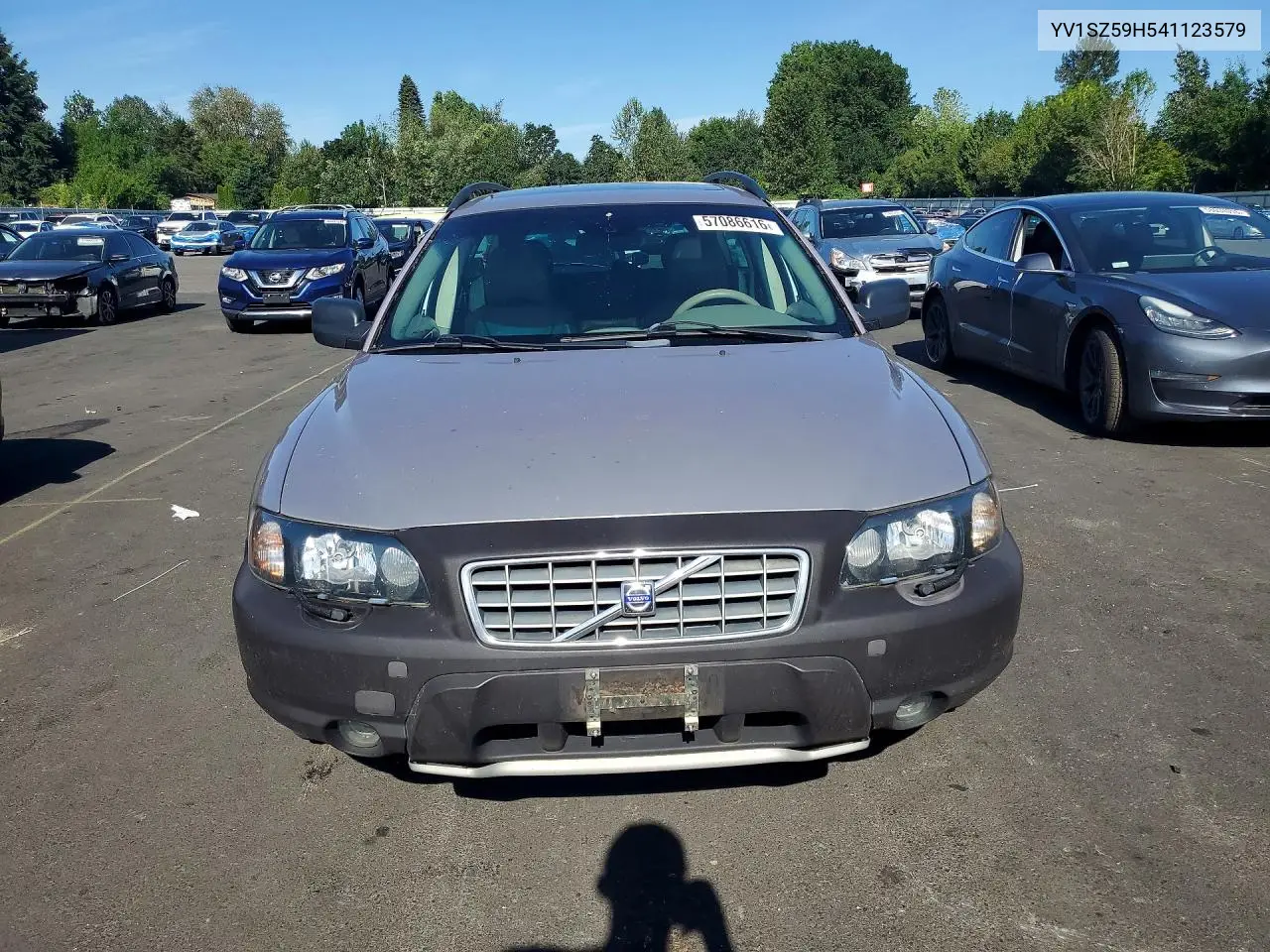 2004 Volvo Xc70 VIN: YV1SZ59H541123579 Lot: 57086616