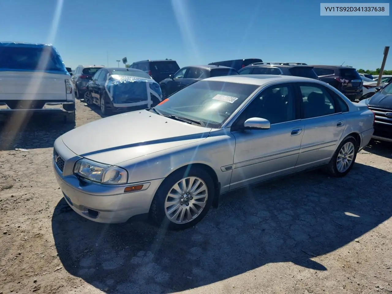 2004 Volvo S80 VIN: YV1TS92D341337638 Lot: 57444756