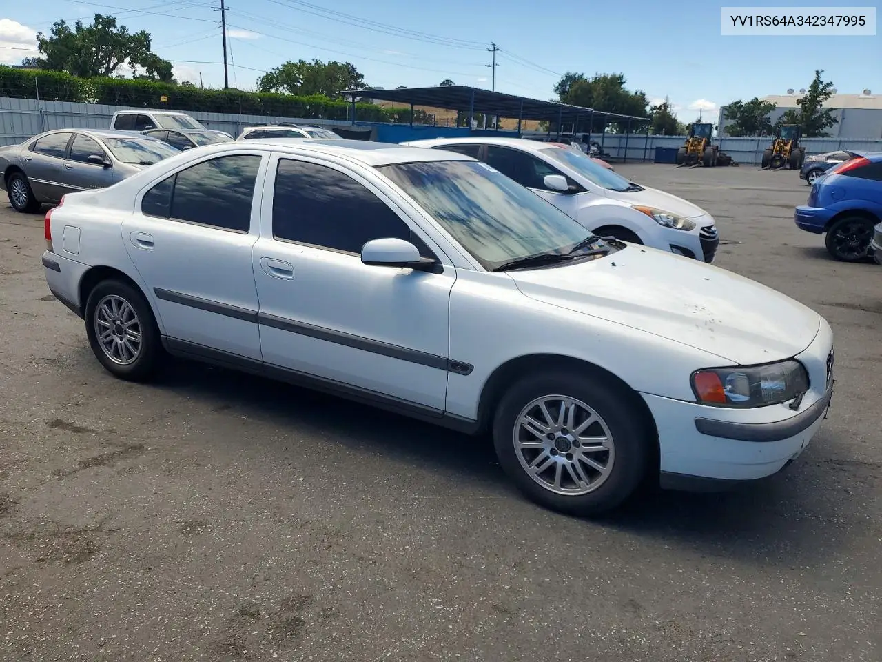 2004 Volvo S60 VIN: YV1RS64A342347995 Lot: 58961746