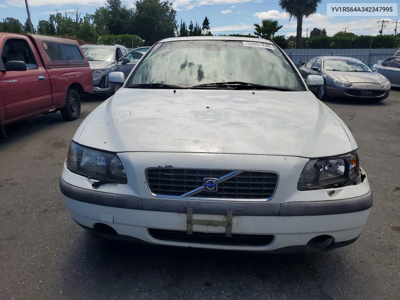 2004 Volvo S60 VIN: YV1RS64A342347995 Lot: 58961746