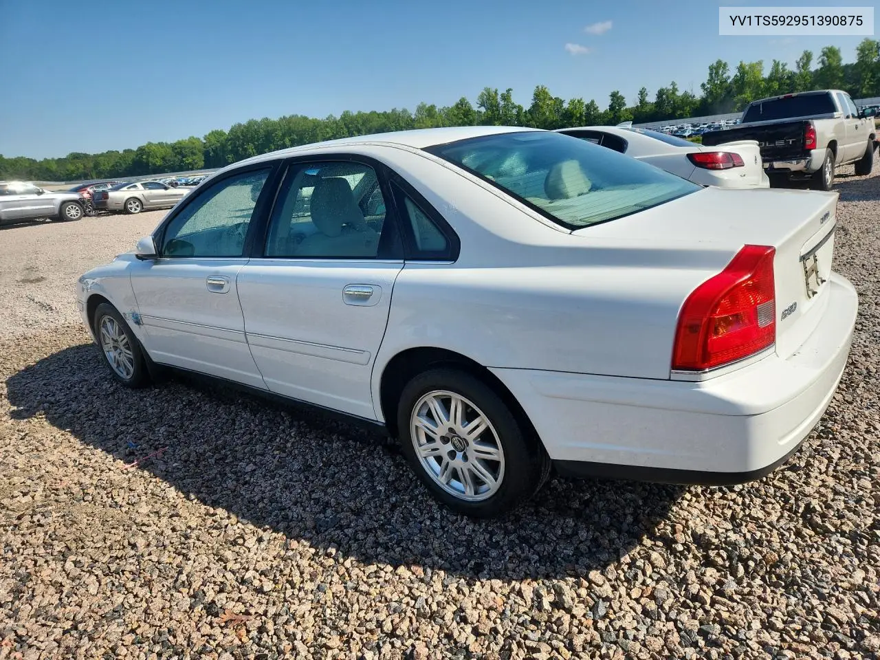 2005 Volvo S80 2.5T VIN: YV1TS592951390875 Lot: 52866136