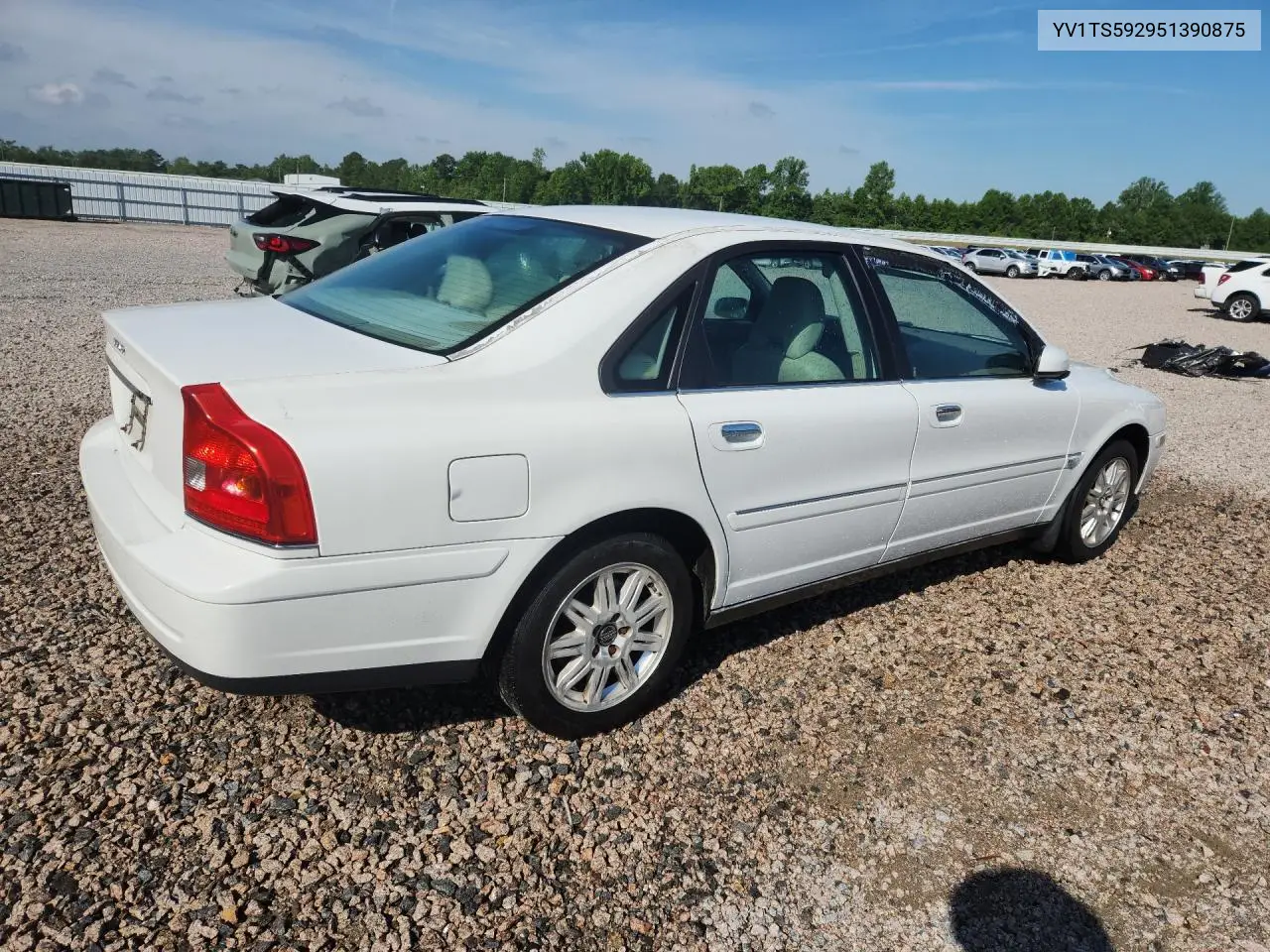 2005 Volvo S80 2.5T VIN: YV1TS592951390875 Lot: 52866136