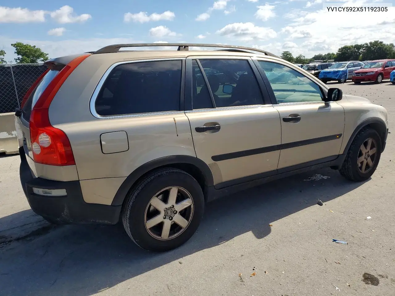 2005 Volvo Xc90 VIN: YV1CY592X51192305 Lot: 58253346