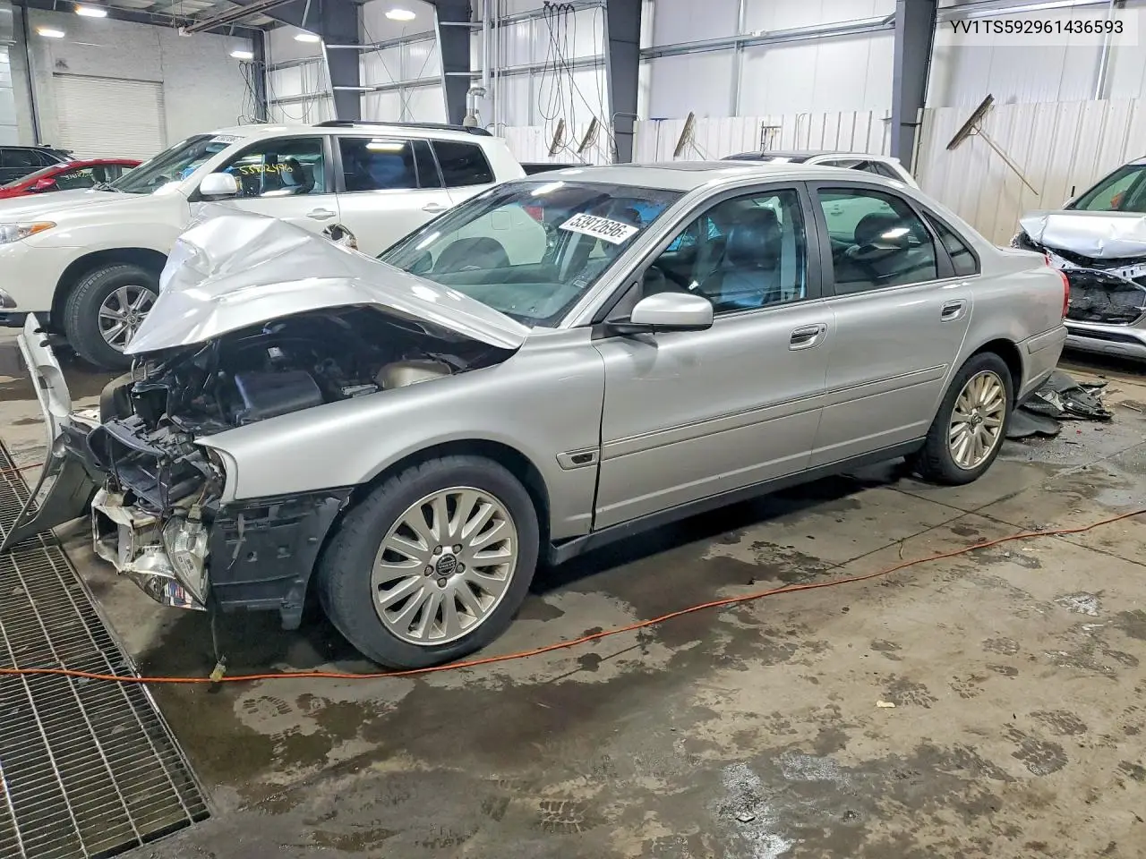 2006 Volvo S80 2.5T VIN: YV1TS592961436593 Lot: 53912696