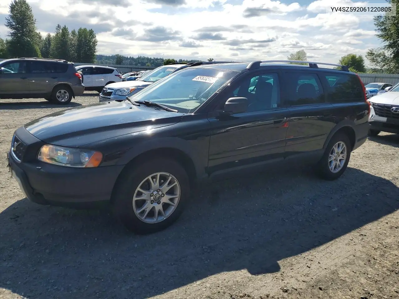 2006 Volvo Xc70 VIN: YV4SZ592061220805 Lot: 55308876