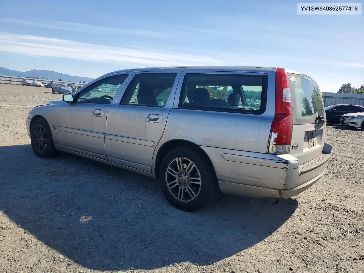 2006 Volvo V70 VIN: YV1SW640862577418 Lot: 55773456