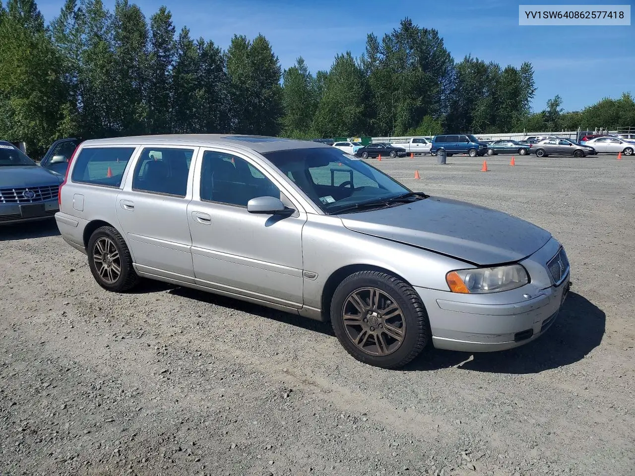 2006 Volvo V70 VIN: YV1SW640862577418 Lot: 55773456