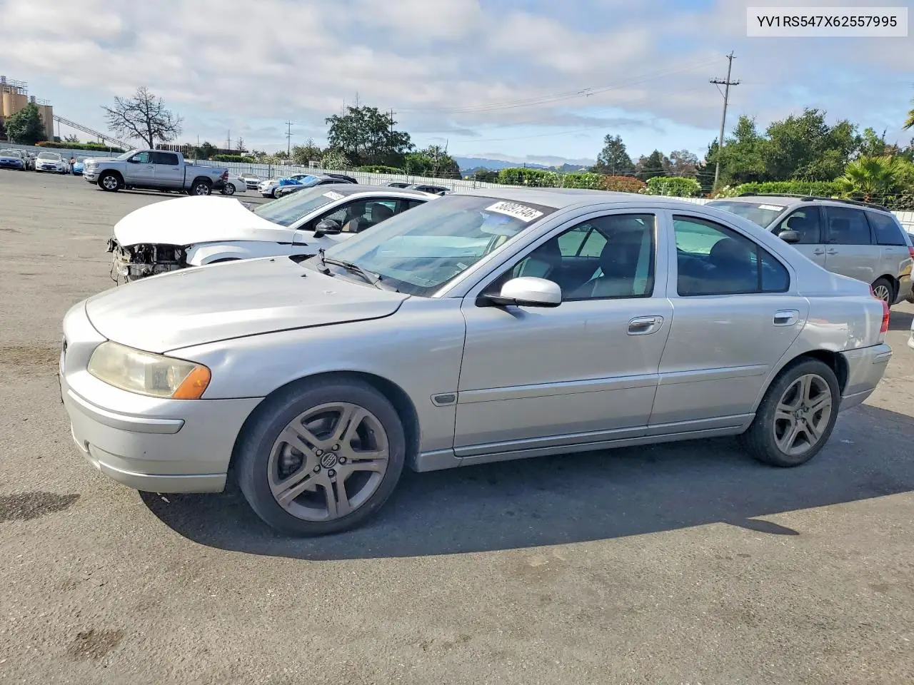 2006 Volvo S60 T5 VIN: YV1RS547X62557995 Lot: 58097346