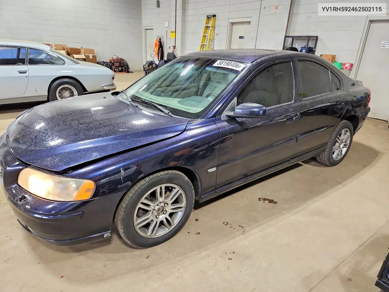 2006 Volvo S60 2.5T VIN: YV1RH592462502115 Lot: 58198406