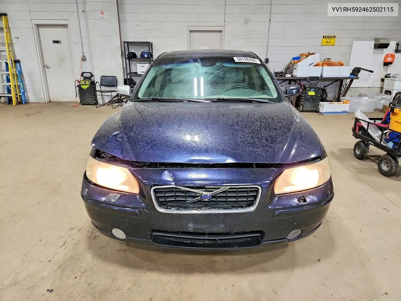2006 Volvo S60 2.5T VIN: YV1RH592462502115 Lot: 58198406