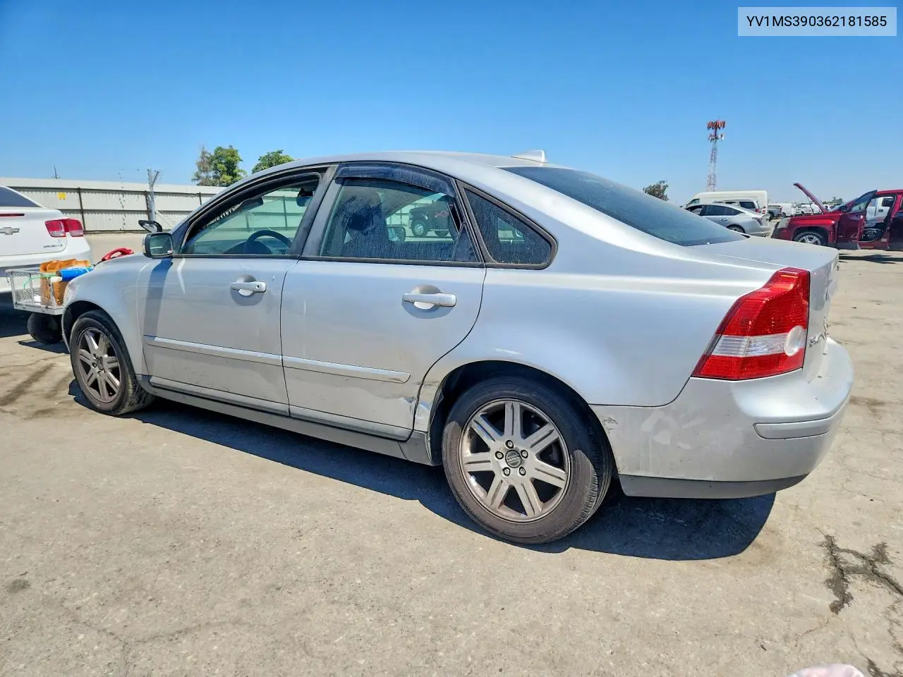 2006 Volvo S40 2.4I VIN: YV1MS390362181585 Lot: 58401306