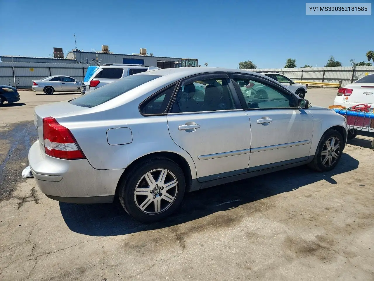 2006 Volvo S40 2.4I VIN: YV1MS390362181585 Lot: 58401306
