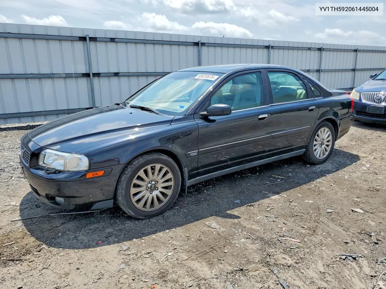 2006 Volvo S80 2.5T VIN: YV1TH592061445004 Lot: 60020676