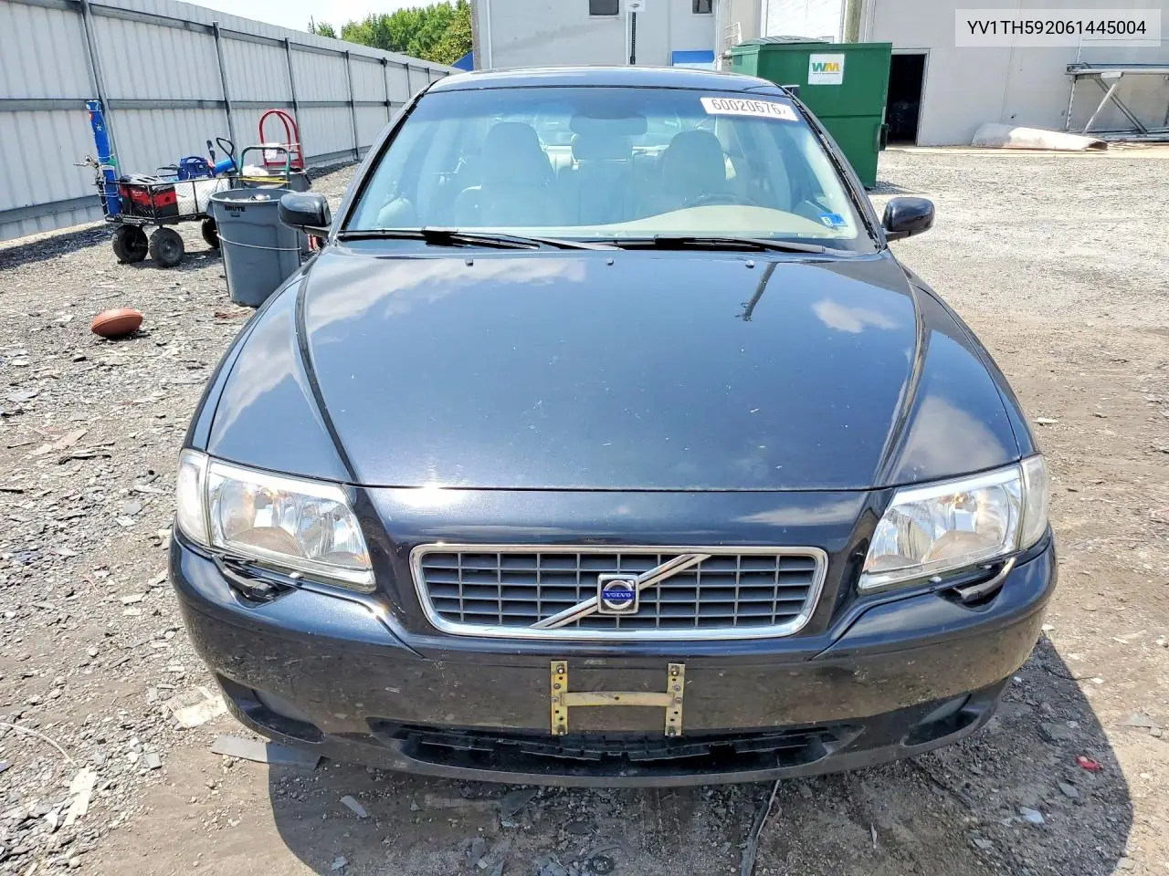 2006 Volvo S80 2.5T VIN: YV1TH592061445004 Lot: 60020676