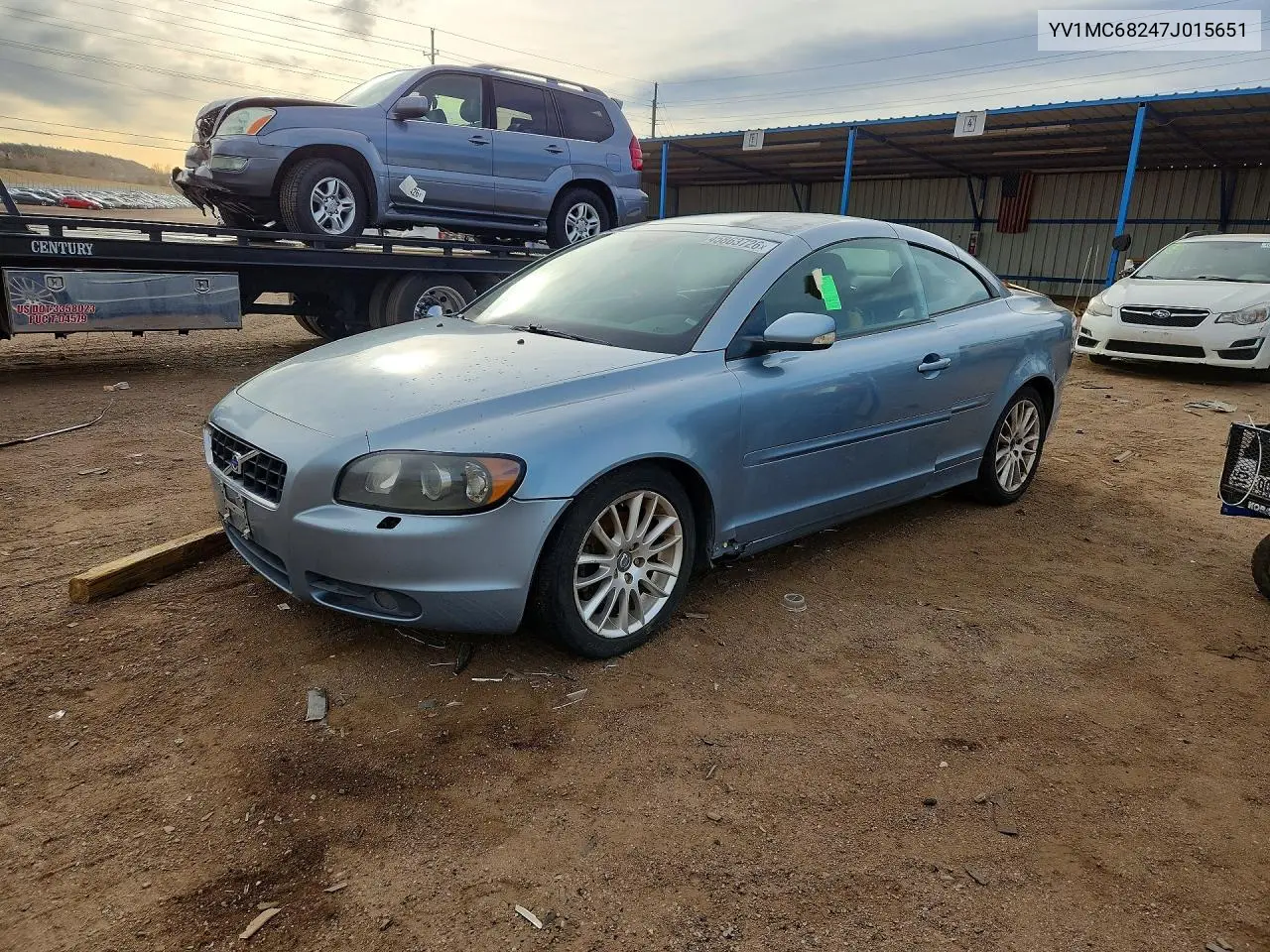 2007 Volvo C70 T5 VIN: YV1MC68247J015651 Lot: 45863726