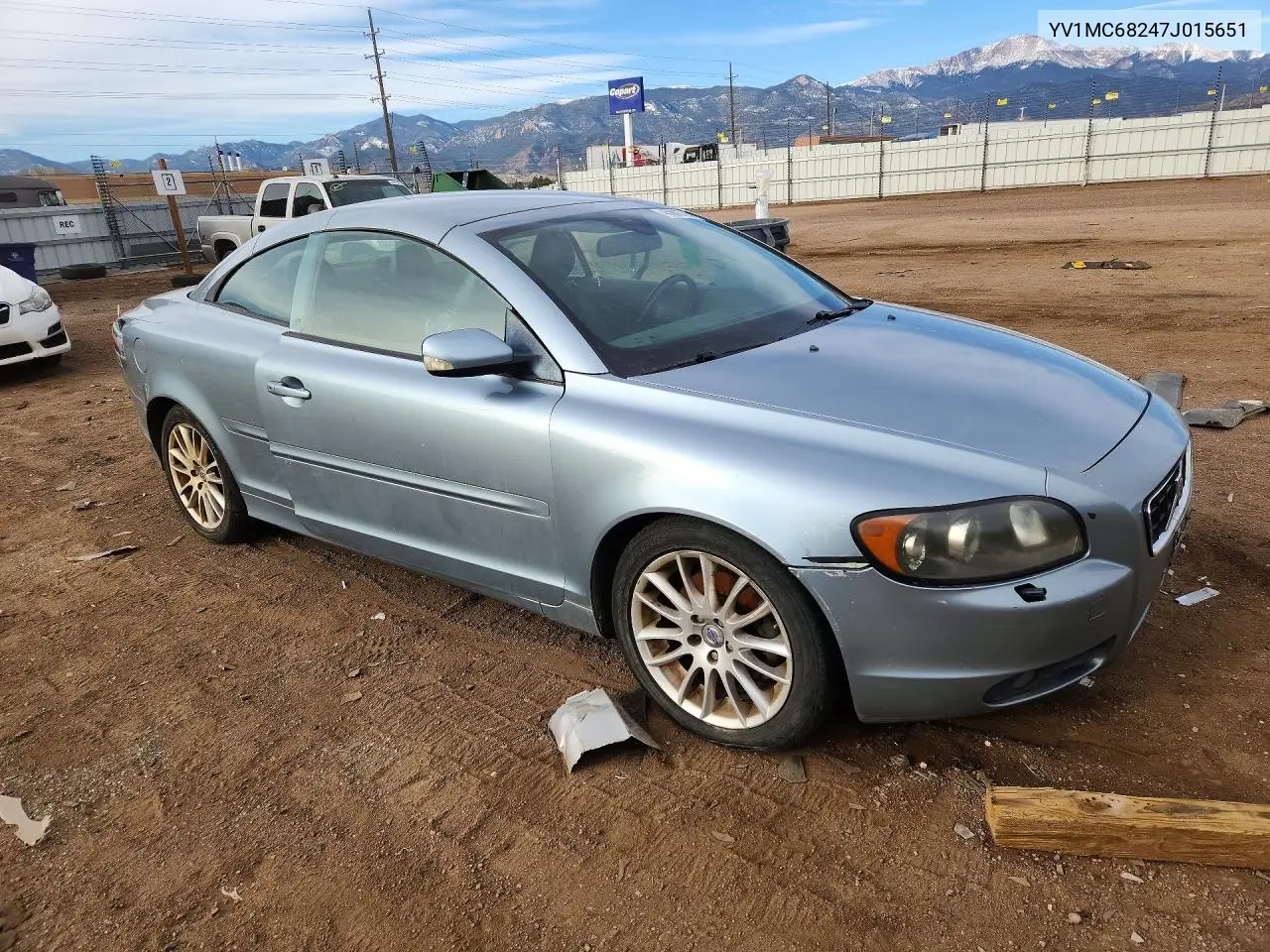 2007 Volvo C70 T5 VIN: YV1MC68247J015651 Lot: 45863726