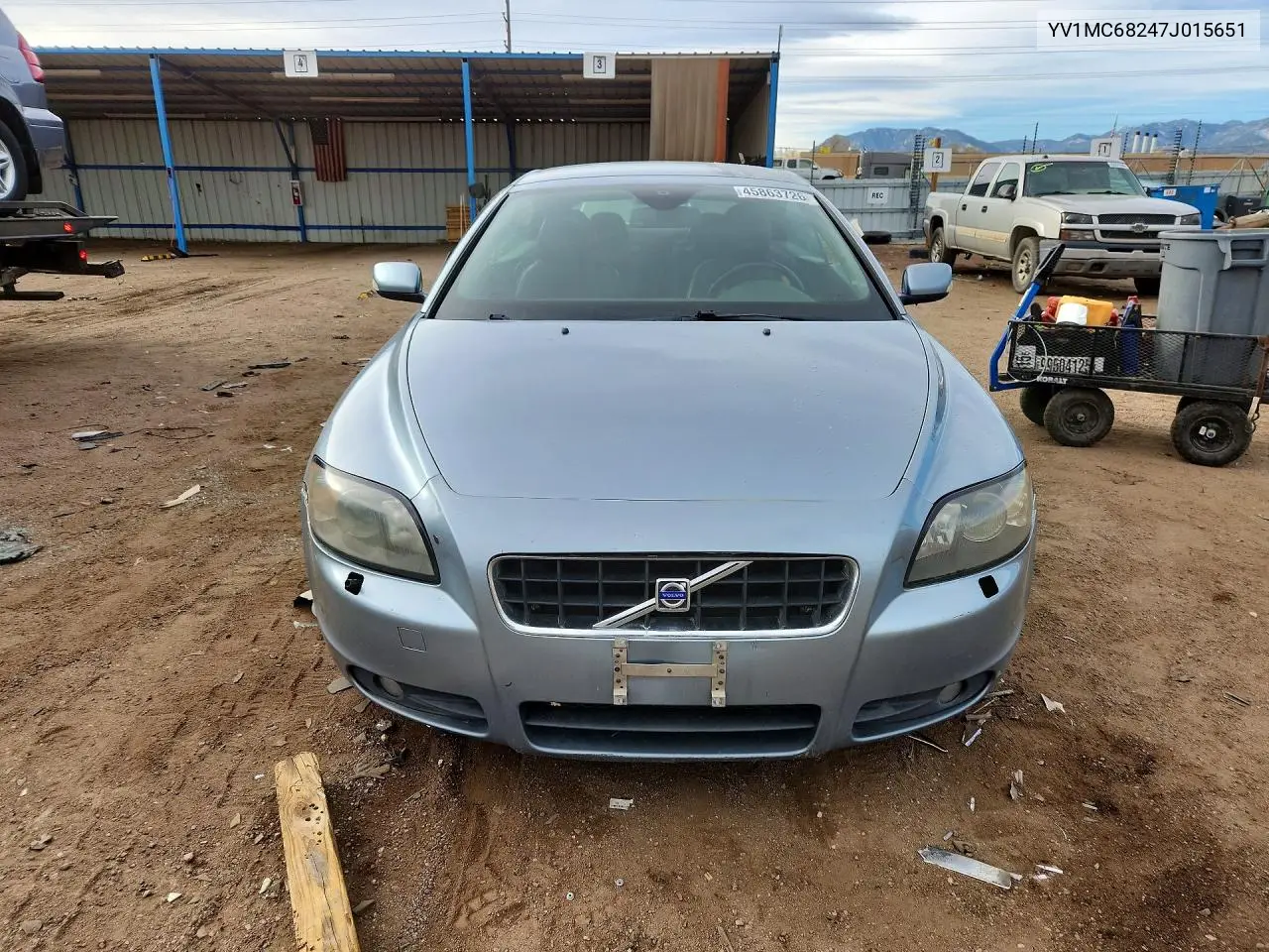 2007 Volvo C70 T5 VIN: YV1MC68247J015651 Lot: 45863726