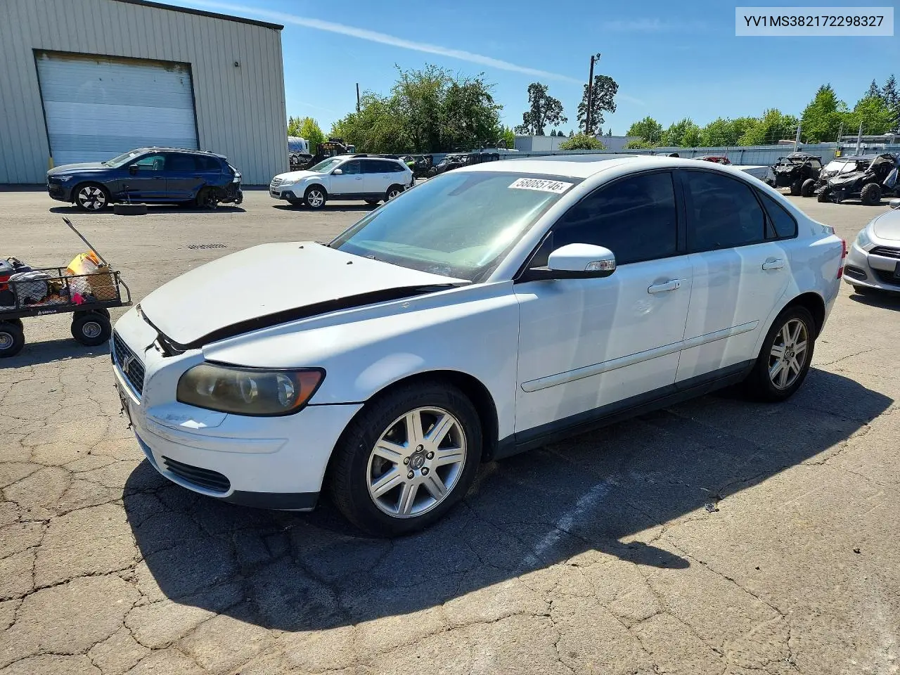2007 Volvo S40 2.4I VIN: YV1MS382172298327 Lot: 58085746