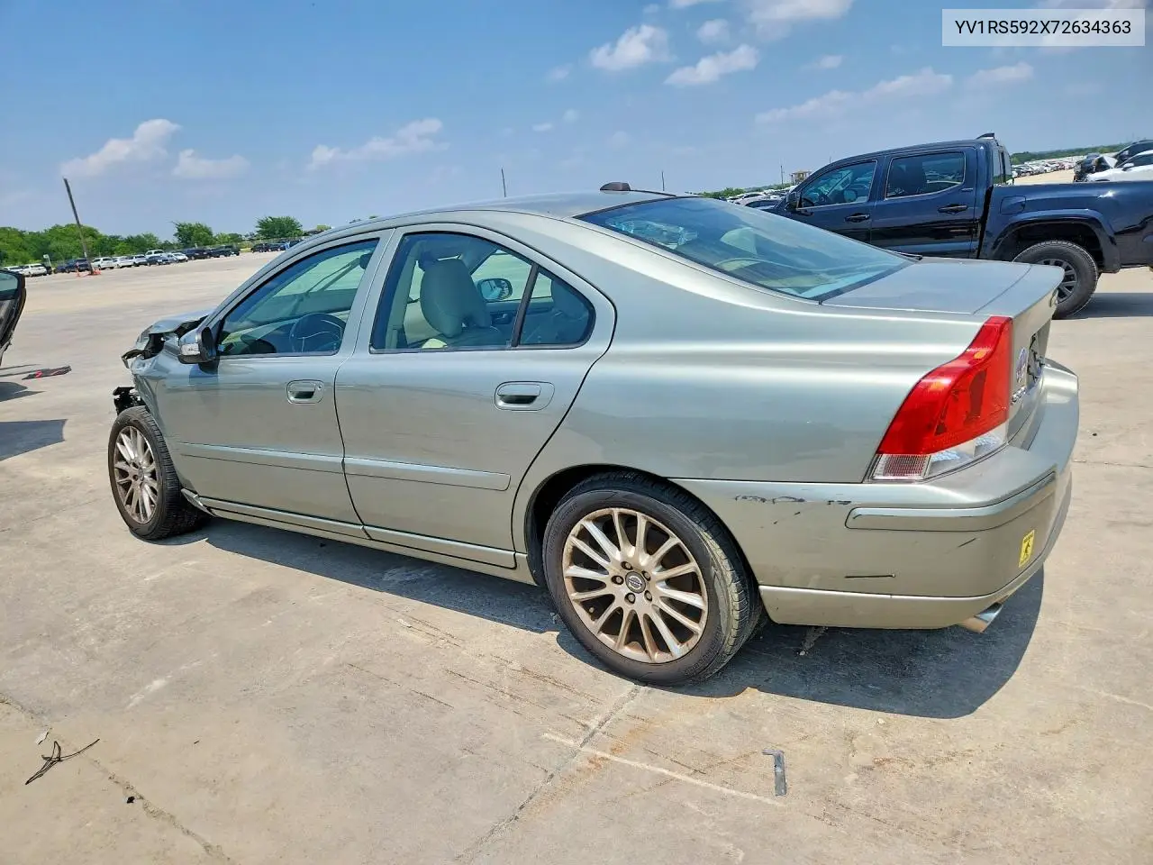 2007 Volvo S60 2.5T VIN: YV1RS592X72634363 Lot: 58228476