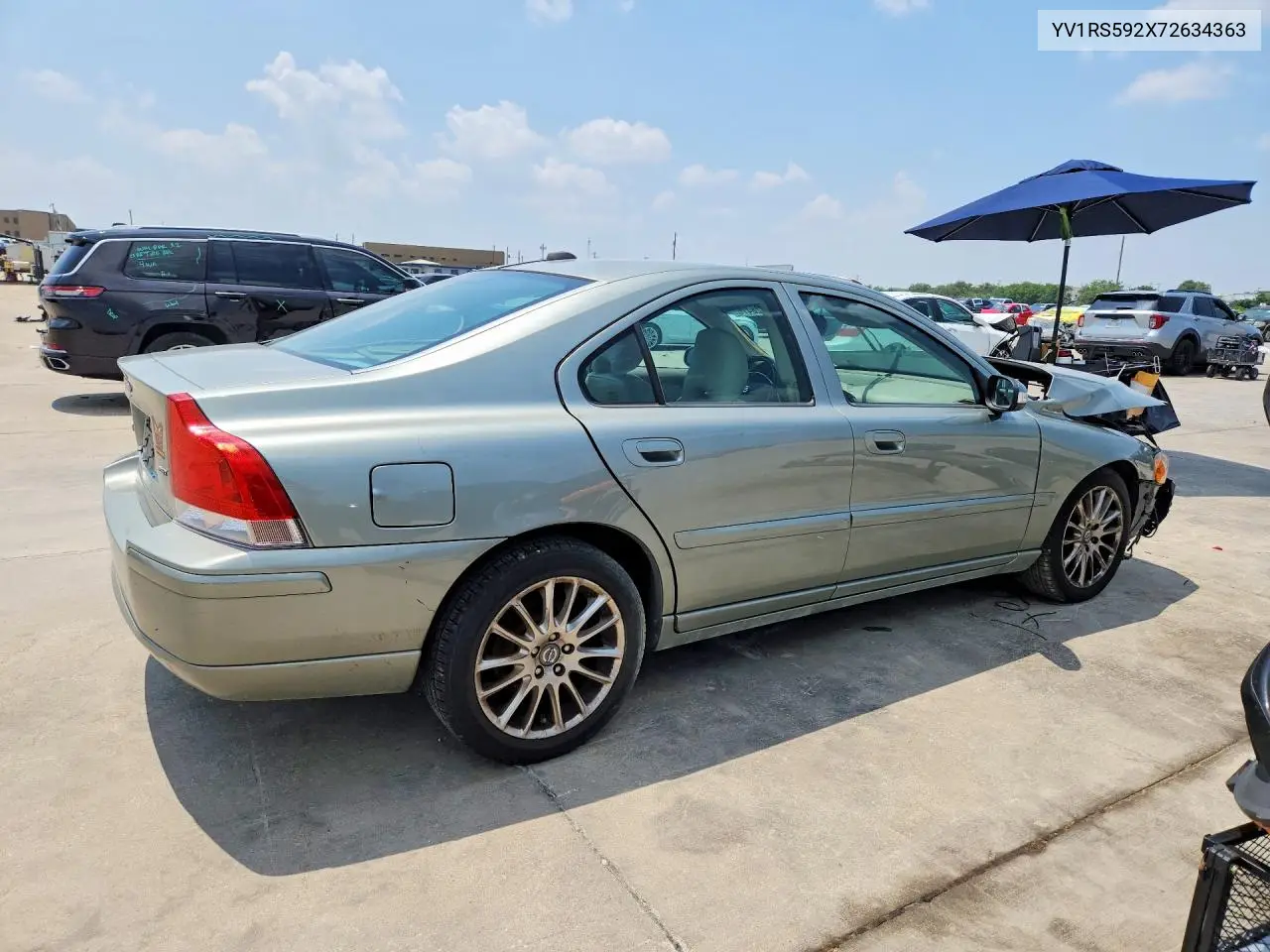 2007 Volvo S60 2.5T VIN: YV1RS592X72634363 Lot: 58228476