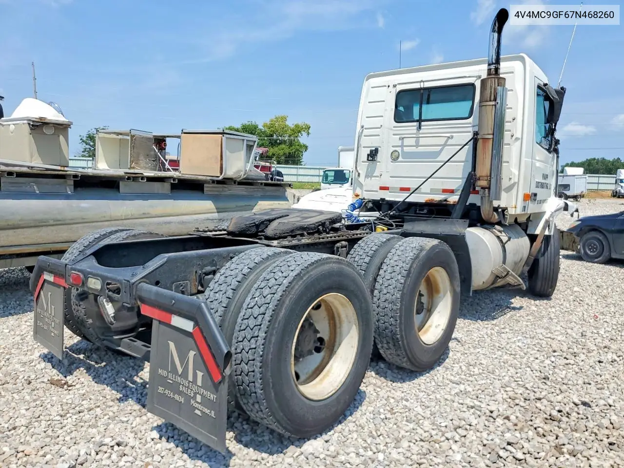 2007 Volvo Vn Vnm - Semi Truck VIN: 4V4MC9GF67N468260 Lot: 61537286