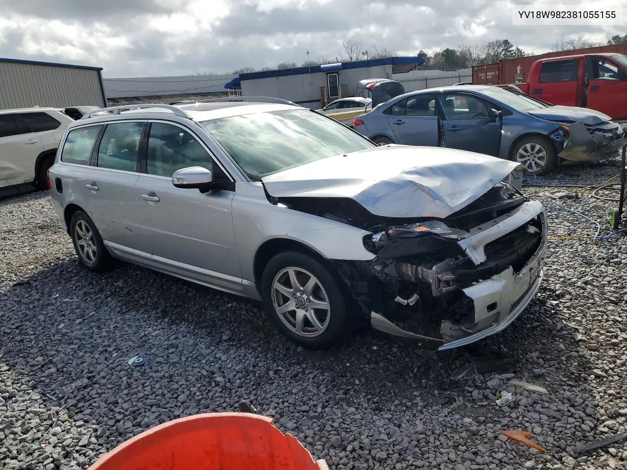 2008 Volvo V70 3.2 VIN: YV1AS982491105375 Lot: 45586896