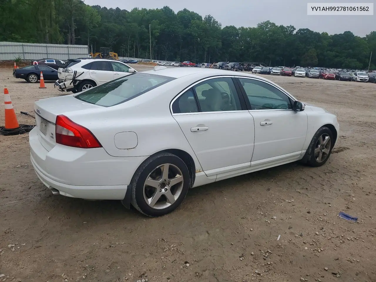 2008 Volvo S80 T6 Turbo VIN: YV1AH992781061562 Lot: 54483796