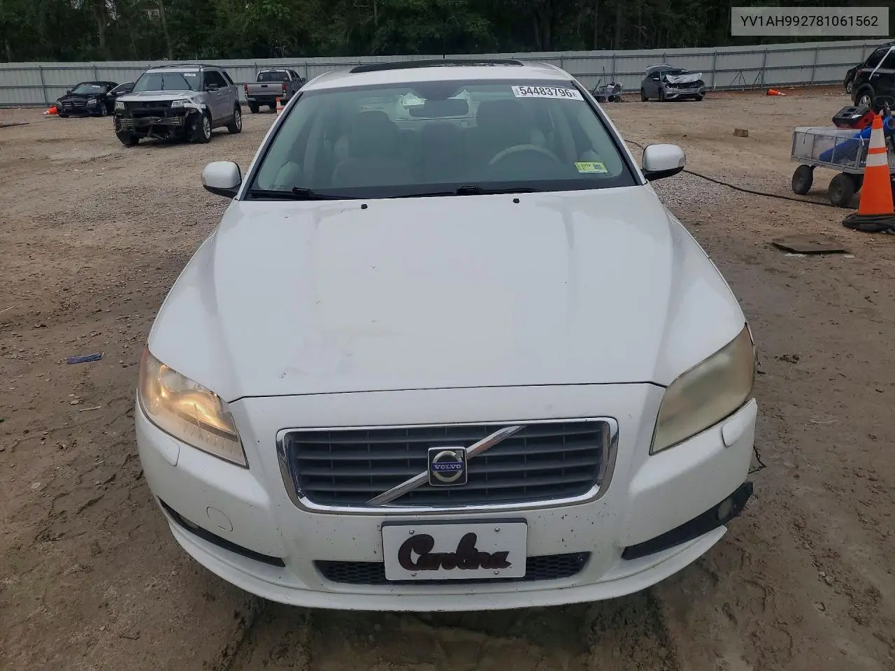 2008 Volvo S80 T6 Turbo VIN: YV1AH992781061562 Lot: 54483796