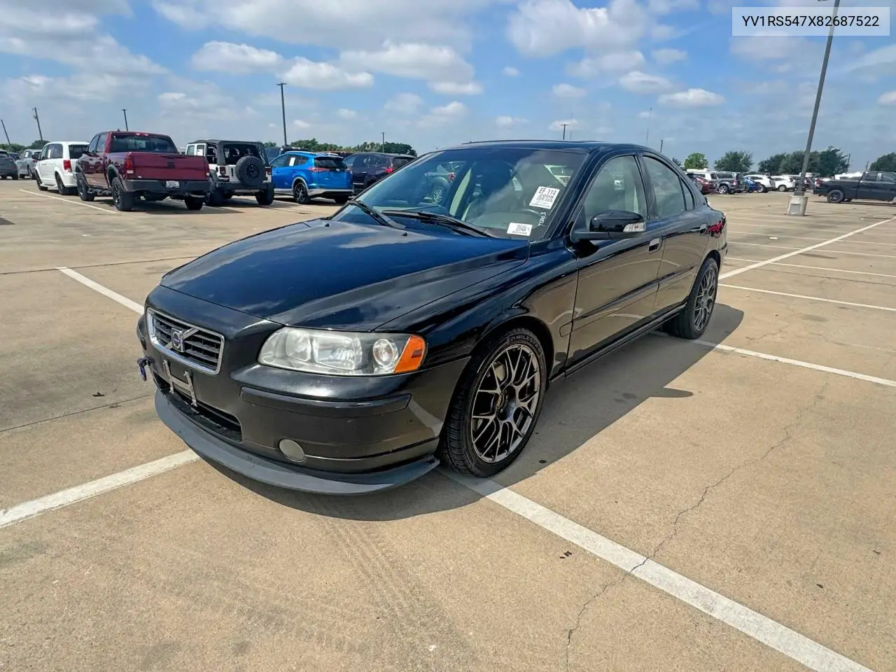 2008 Volvo S60 T5 VIN: YV1RS547X82687522 Lot: 55006836