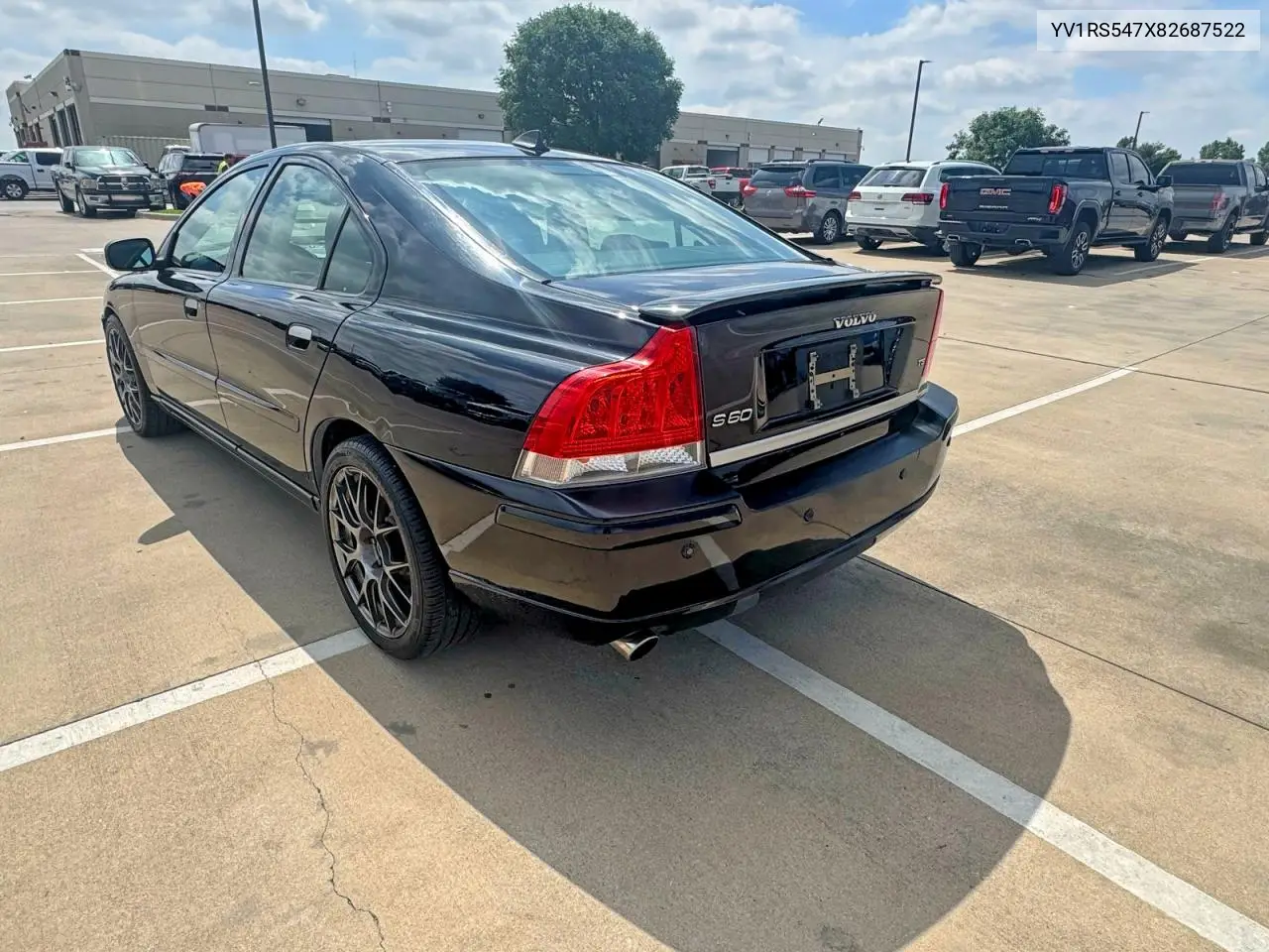 2008 Volvo S60 T5 VIN: YV1RS547X82687522 Lot: 55006836