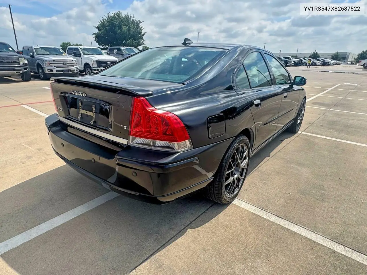 2008 Volvo S60 T5 VIN: YV1RS547X82687522 Lot: 55006836