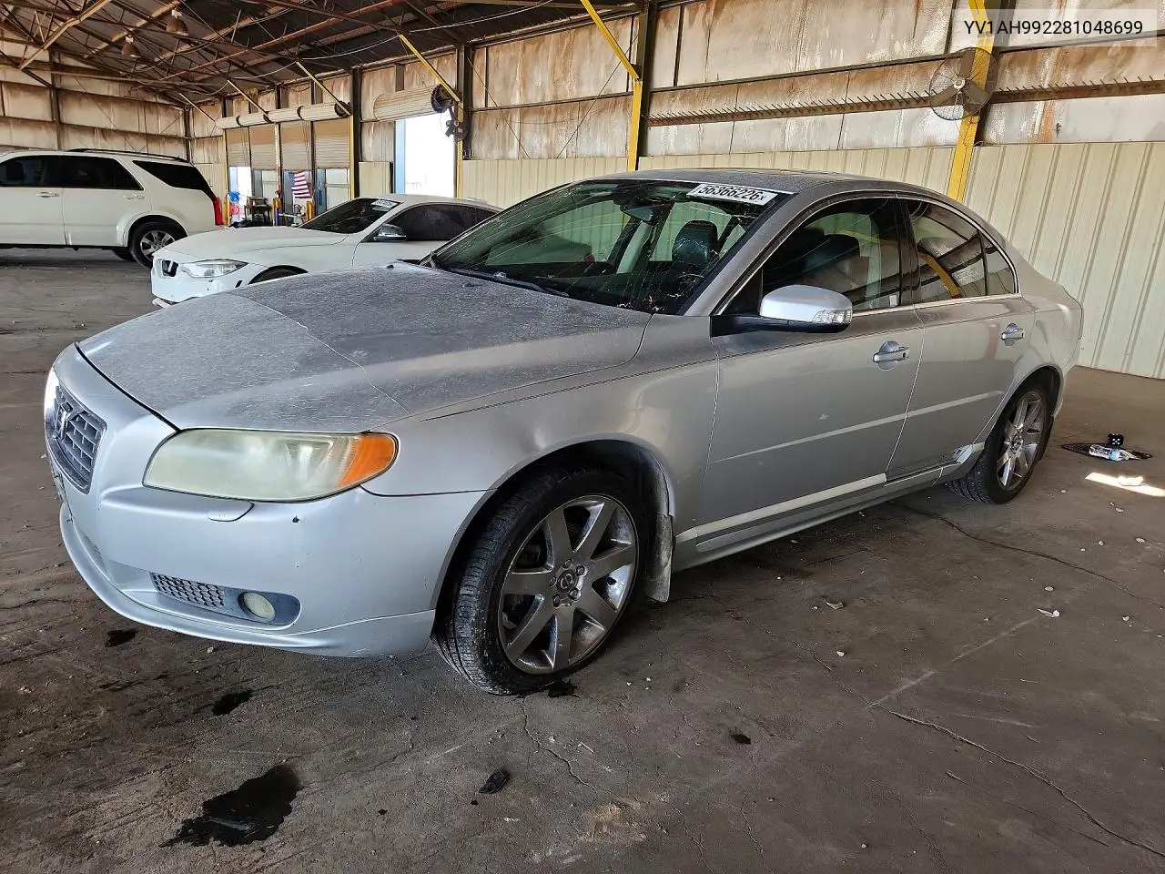 2008 Volvo S80 T6 Turbo VIN: YV1AH992281048699 Lot: 56366226