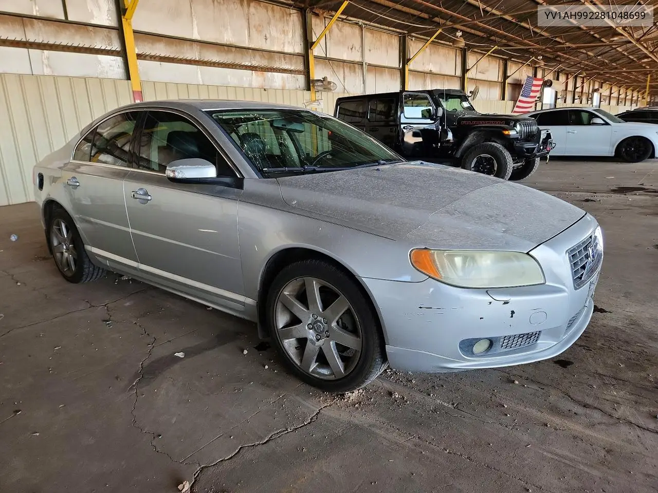 2008 Volvo S80 T6 Turbo VIN: YV1AH992281048699 Lot: 56366226