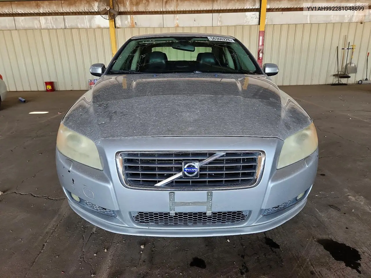 2008 Volvo S80 T6 Turbo VIN: YV1AH992281048699 Lot: 56366226