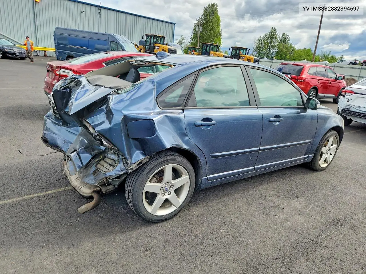 2008 Volvo S40 2.4I VIN: YV1MS382882394697 Lot: 56634516